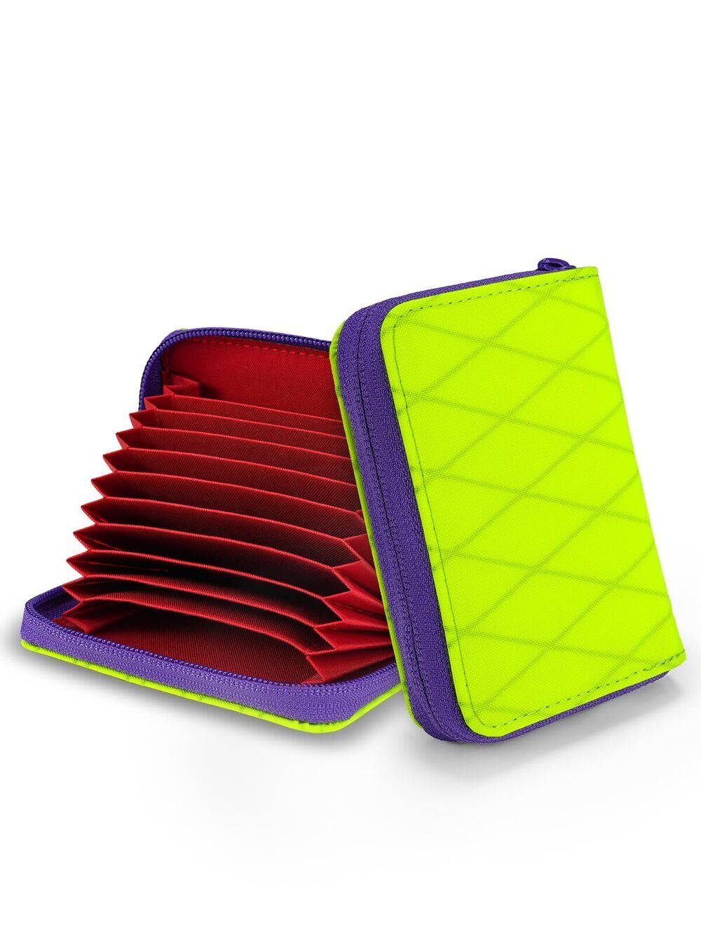 4797 PC1 EDC11-Slot Nylon Card Holder for Credit Cards, Lightweight